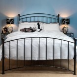 Metal double bed online