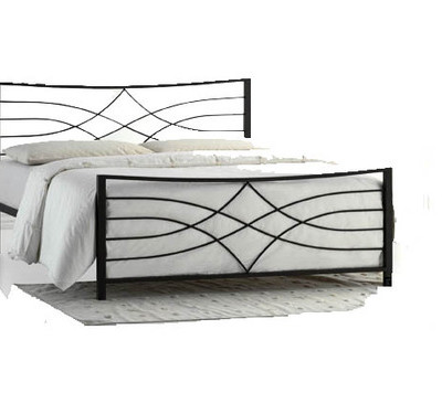 White double bed